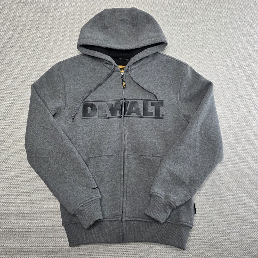 Dewalt Men Small 12v Max/20v Max Li-Ion Gray Heated Hoodie Jacket - No Battery